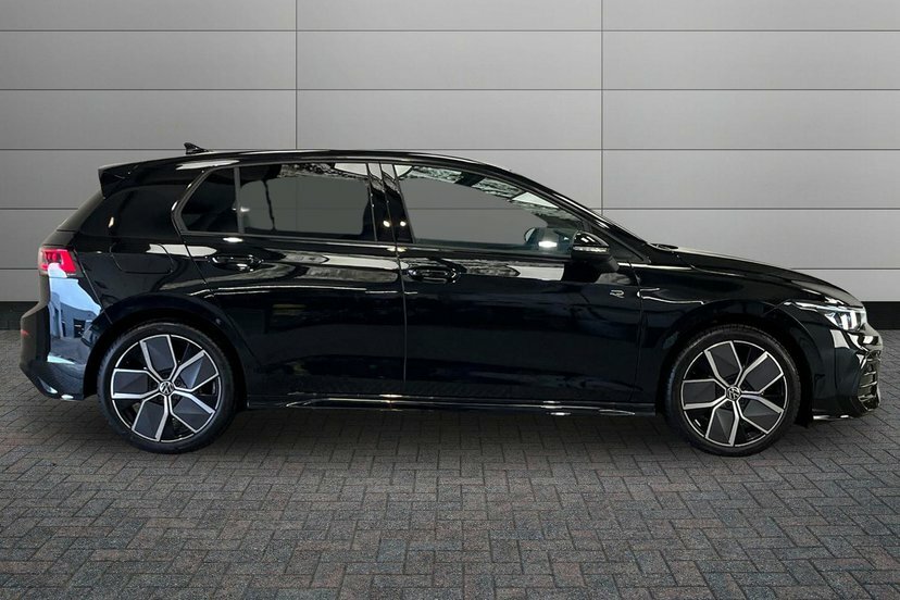 Volkswagen Golf 2.0 Tdi Black Edition Hatchback Dsg 15 AO26UCP Black #4