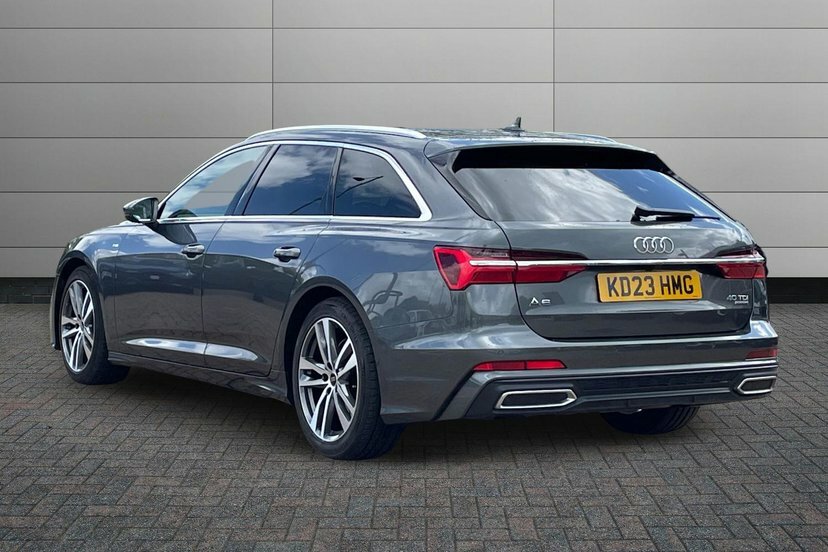 Audi A6 Avant 2.0 Tdi 40 S Line Estate S Tronic Quatt KD23HMG Grey #2