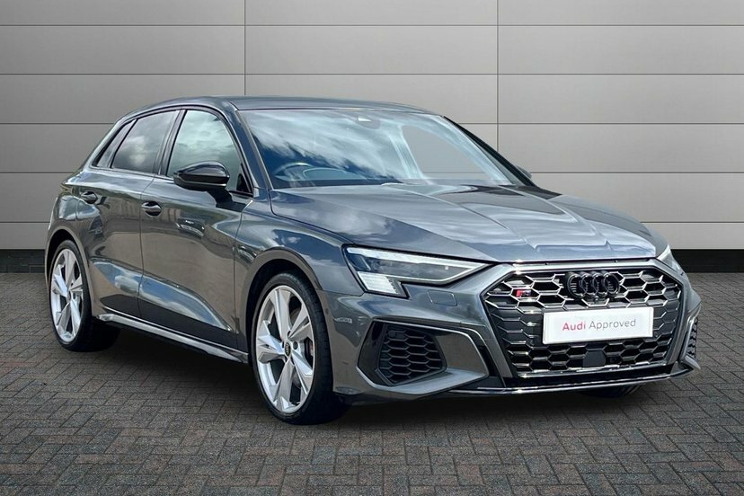Audi S3 2.0 Tfsi Black Edition Sportback S Tron Grey