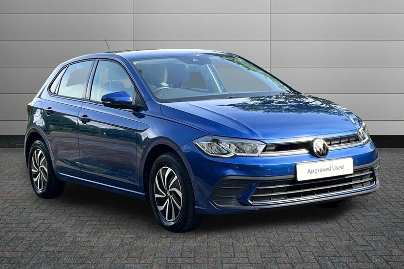 Volkswagen Polo 1.0 Tsi Life Hatchback 95 Ps H GK72OUB Blue
