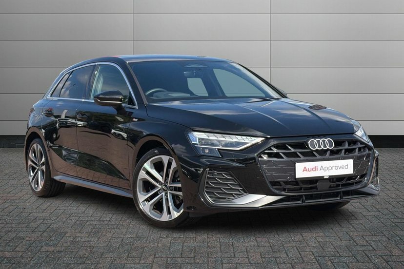 Audi A3 1.5 Tfsi S Line Sportback S Tronic 150 Black