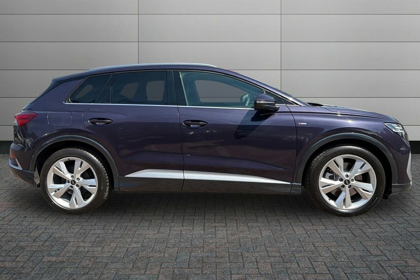 Audi Q4 E Tron 40 S Line Suv 63Kwh 204 Ps KN75XHS Grey #4