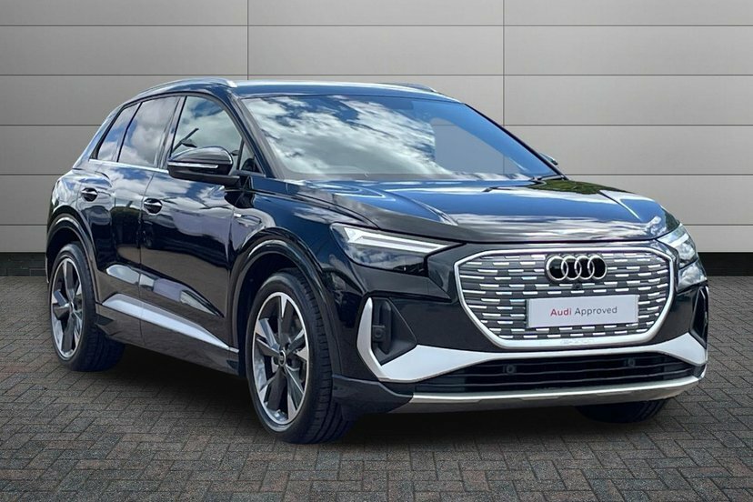 Audi Q4 E Tron 40 S Line Suv 63Kwh 204 Ps Black