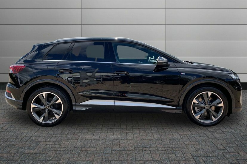 Audi Q4 E Tron 40 S Line Suv 63Kwh 204 Ps MJ26OAO Black #4