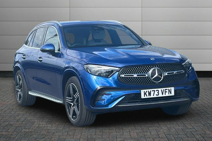 Mercedes-Benz GLC Class 2.0 Glc300h Mhev Amg Line Premium Suv Blue