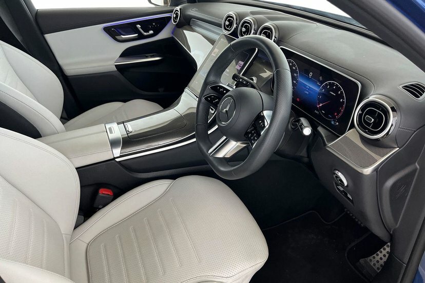 Mercedes-Benz GLC Class Glc300h Mhev Amg Line Premium KW73VFN Blue #5