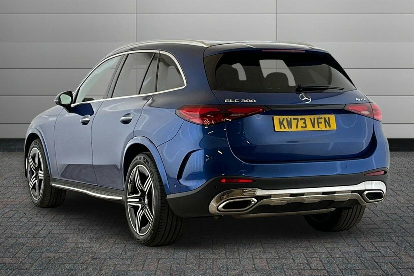 Mercedes-Benz GLC Class Glc300h Mhev Amg Line Premium KW73VFN Blue #2