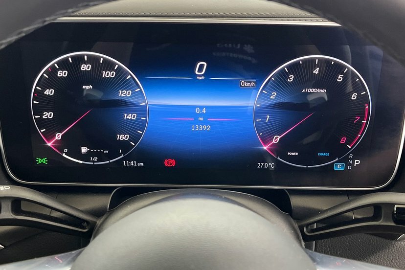 Mercedes-Benz GLC Class Glc300h Mhev Amg Line Premium KW73VFN Blue #6