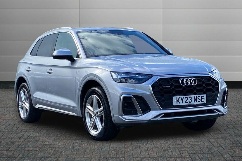 Audi Q5 2.0 Tdi 40 S Line Suv S Tronic Quattro Silver