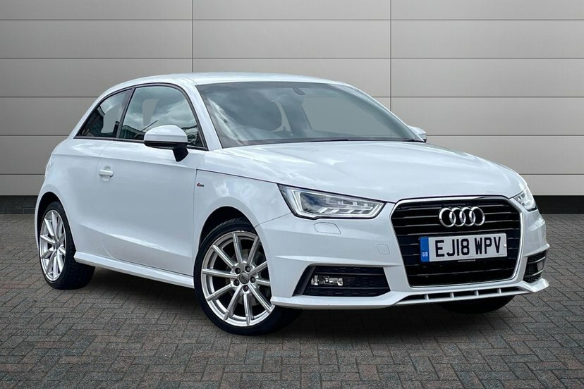 Audi A1 1.4 Tfsi S Line Hatchback S Tronic Nav White