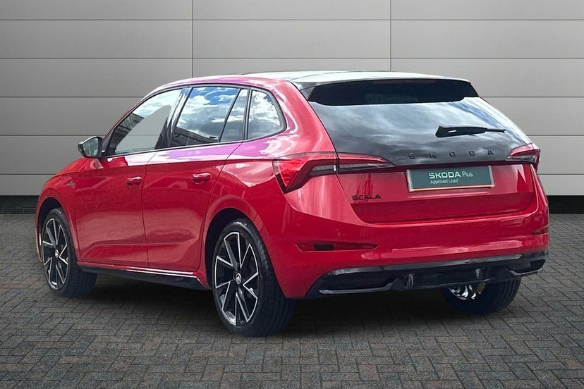 Skoda Scala 1.0 Tsi Monte Carlo Hatchback Dsg 110 Red #3