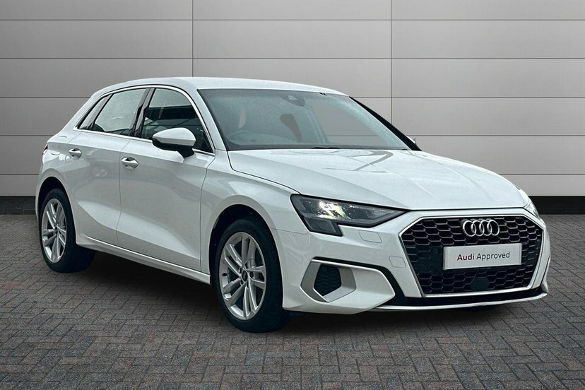 Audi A3 1.0 Tfsi 30 Sport Sportback S Tronic 1 White