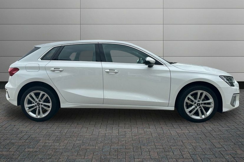 Audi A3 1.0 Tfsi 30 Sport Sportback S Tronic 1 White #4