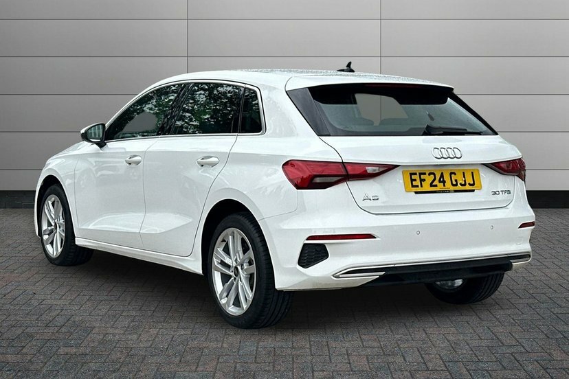 Audi A3 1.0 Tfsi 30 Sport Sportback S Tronic 1 White #3