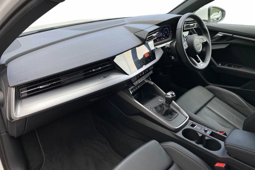 Audi A3 1.0 Tfsi 30 S Line Sportback 11 White #2