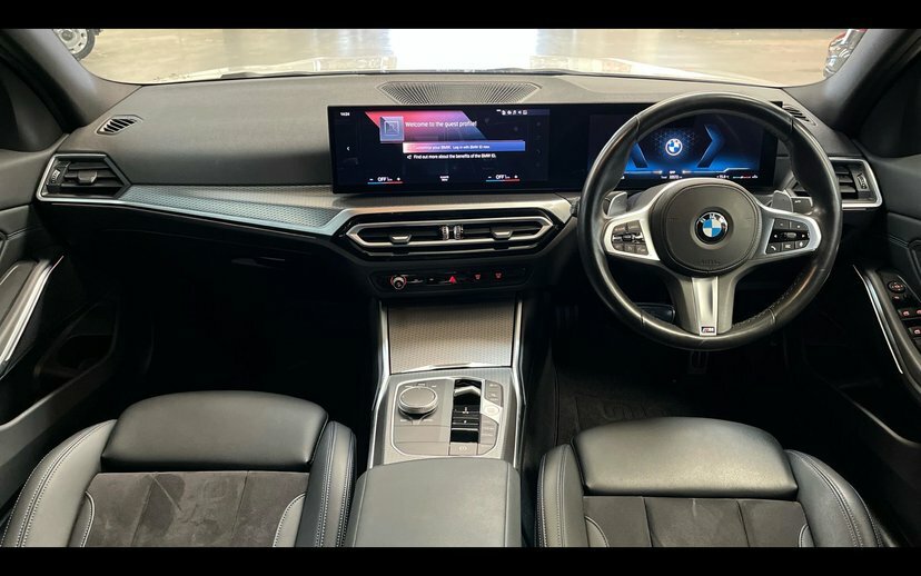 BMW 3 Series 320I M Sport Saloon RO23CXM White #4
