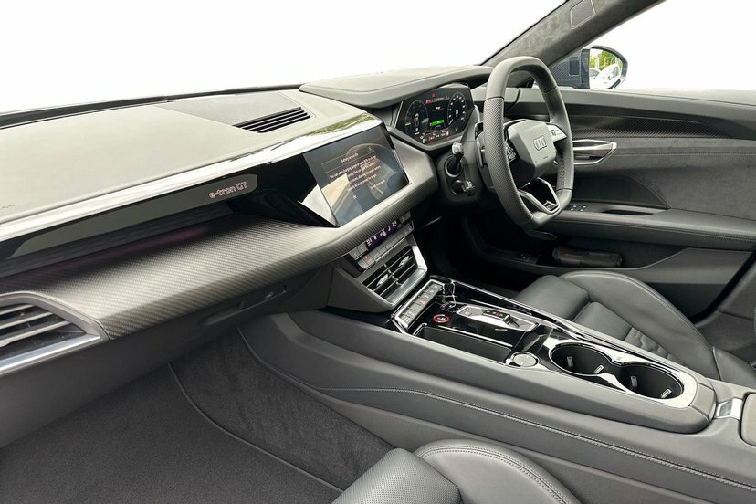 Audi E Tron GT 105Kwh Vorsprung Saloon Quattro MV26JKZ Black #2