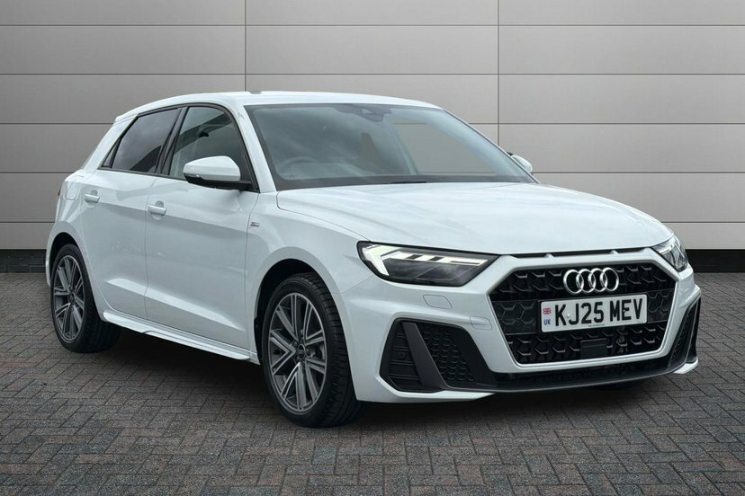 Audi A1 1.0 Tfsi 30 S Line Sportback S Tronic White