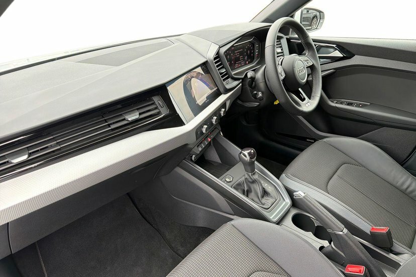 Audi A1 1.0 Tfsi 30 S Line Sportback S Tronic KJ25MEV White #2