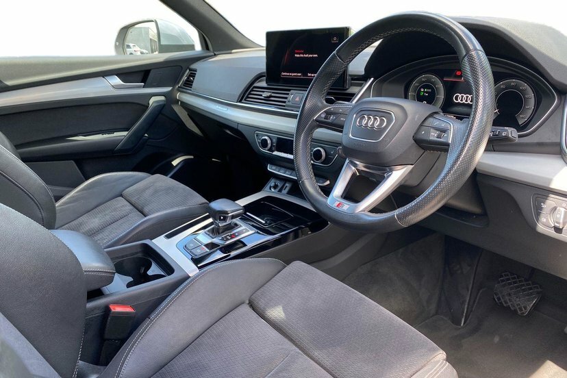 Audi Q5 2.0 Tfsie 50 S Line Suv Plug-in Hybrid WF71VJO Silver #6