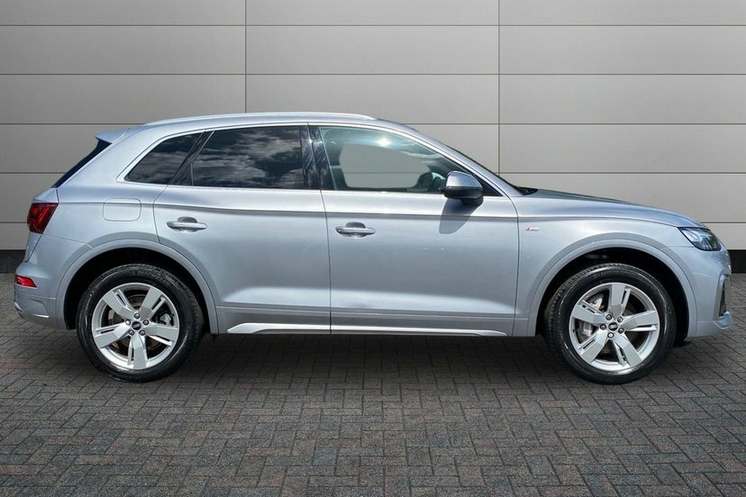 Audi Q5 2.0 Tfsie 50 S Line Suv Plug-in Hybrid WF71VJO Silver #4