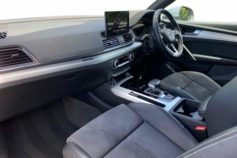 Audi Q5 2.0 Tfsie 50 S Line Suv Plug-in Hybrid WF71VJO Silver #2