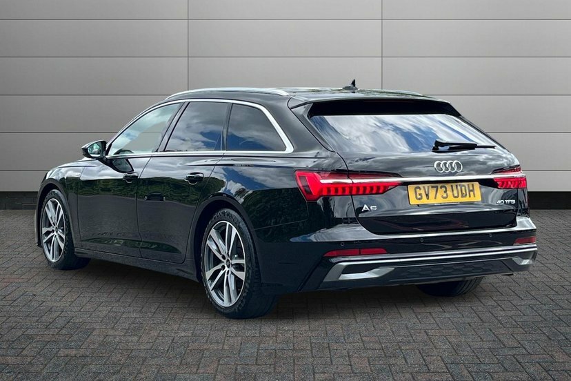 Audi A6 Avant 2.0 Tfsi 40 S Line Estate S Tronic 204 GV73UDH Black #3