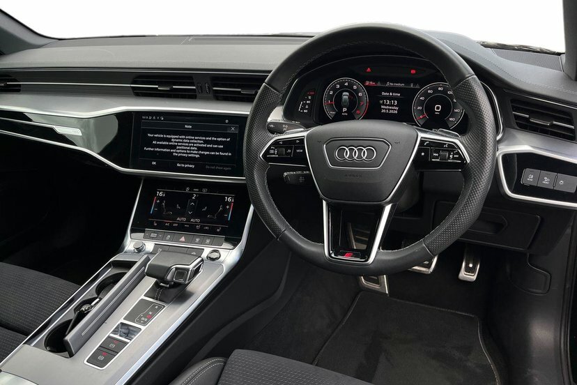 Audi A6 Avant 2.0 Tfsi 40 S Line Estate S Tronic 204 GV73UDH Black #6