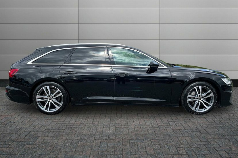 Audi A6 Avant 2.0 Tfsi 40 S Line Estate S Tronic 204 GV73UDH Black #4
