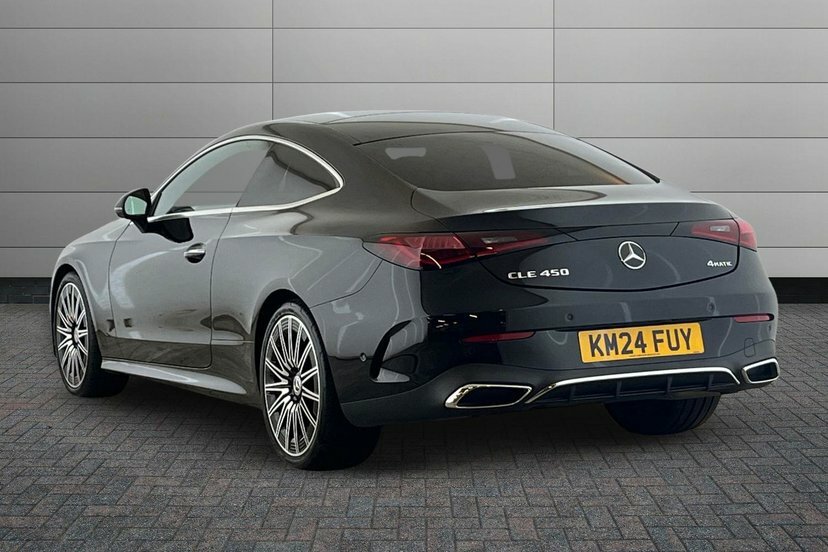 Mercedes-Benz CLE Class Cle450h Mhev Amg Line Premium Plus Coupe Black #2