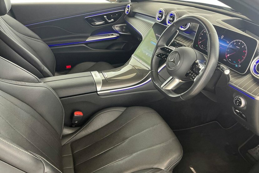 Mercedes-Benz CLE Class Cle450h Mhev Amg Line Premium Plus Coupe Black #5