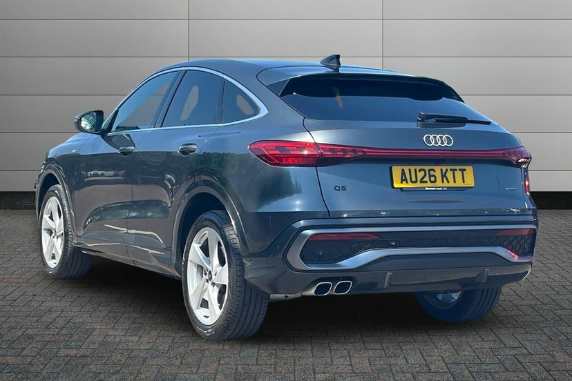 Audi Q5 2.0 Tdi S Line Sportback S Tronic Quatt AU26KTT Grey #3