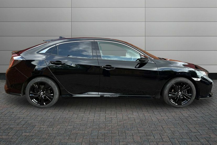 Honda Civic 1.0 Vtec Turbo Sr Hatchback 126 CA69UAF Black #4