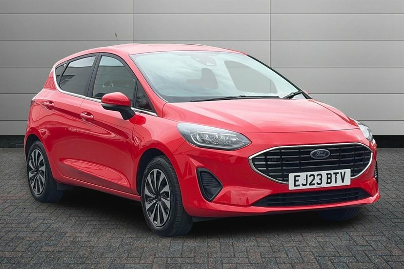 Ford Fiesta 1.0T Ecoboost Titanium Hatchback Red