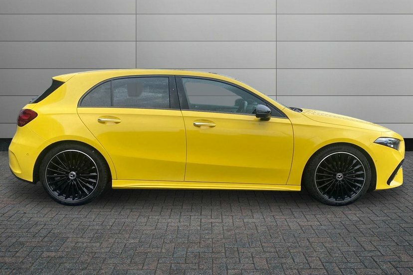 Mercedes-Benz A Class A200h Mhev Exclusive Launch Edition DA73BCK Yellow #3