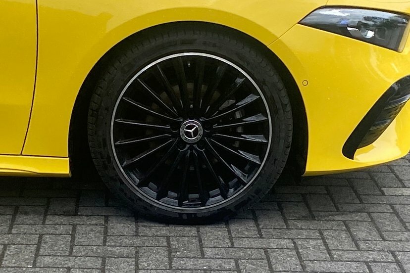 Mercedes-Benz A Class A200h Mhev Exclusive Launch Edition DA73BCK Yellow #4