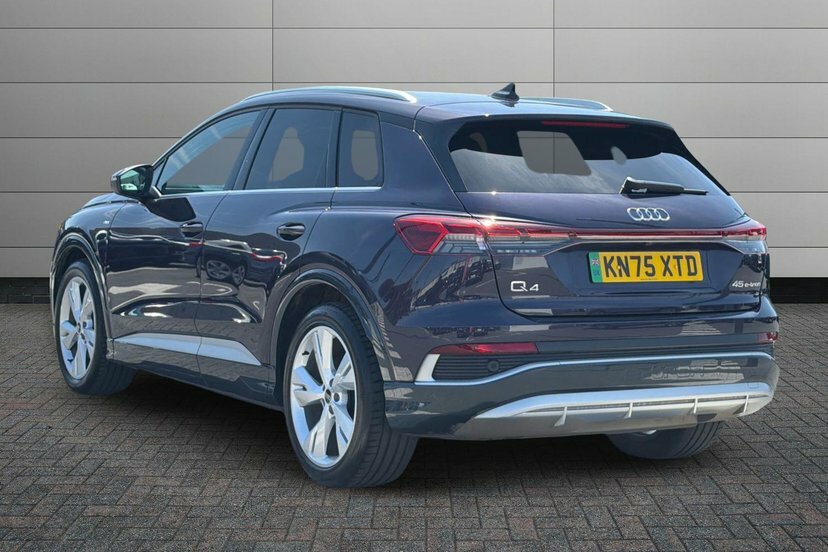 Audi Q4 E Tron 45 S Line Suv 82Kwh 286 Ps KN75XTD Purple #3