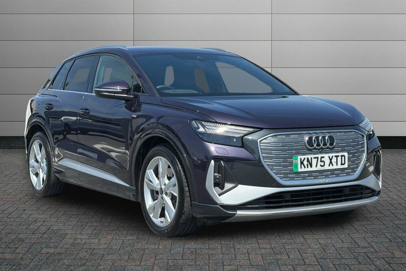 Audi Q4 E Tron 45 S Line Suv 82Kwh 286 Ps Purple