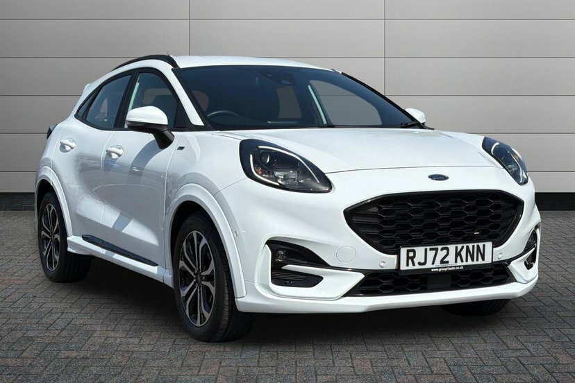 Ford Puma 1.0T Ecoboost Mhev St-line Suv Hybrid M White