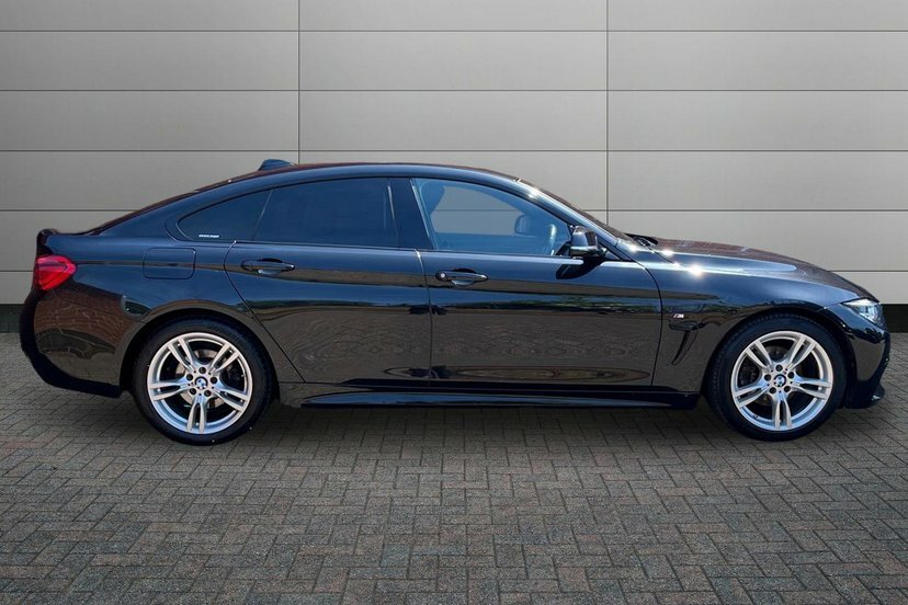 BMW 4 Series Gran Coupe 2.0 420D M Sport Hatchback 190 Black #4