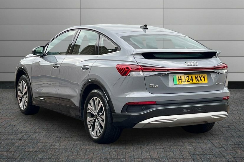 Audi Q4 E Tron 40 Sport Sportback 82Kwh 204 Ps HJ24NXY Grey #3