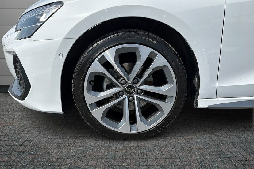 Audi A3 1.5 Tfsi 35 S Line Saloon S Tronic 150 KN75HHC White #5