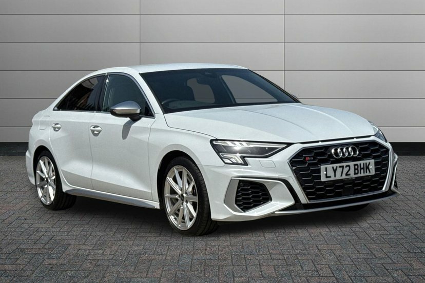 Audi S3 2.0 Tfsi Saloon S Tronic Quattro 310 P White