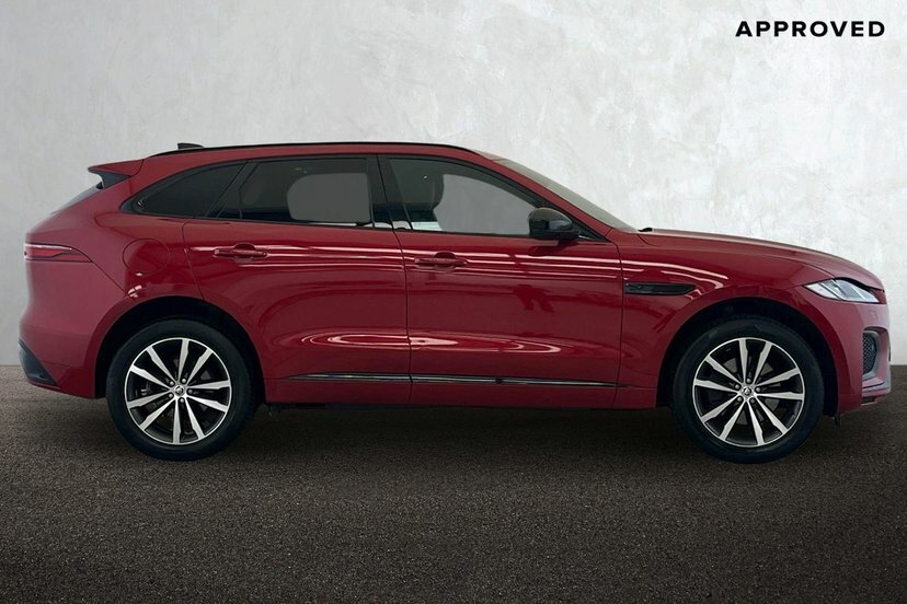 Jaguar F-Pace 2.0 D200 Mhev R-dynamic Se Black Suv Au KW23SVG Red #5
