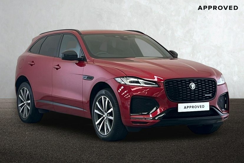 Jaguar F-Pace 2.0 D200 Mhev R-dynamic Se Black Suv Au Red
