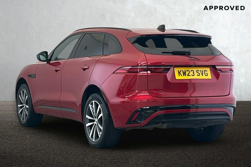 Jaguar F-Pace 2.0 D200 Mhev R-dynamic Se Black Suv Au KW23SVG Red #2