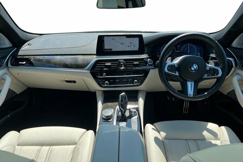 BMW 5 Series 2.0 530E 9.2Kwh M Sport Saloon Plug-in KT68KBZ Blue #6