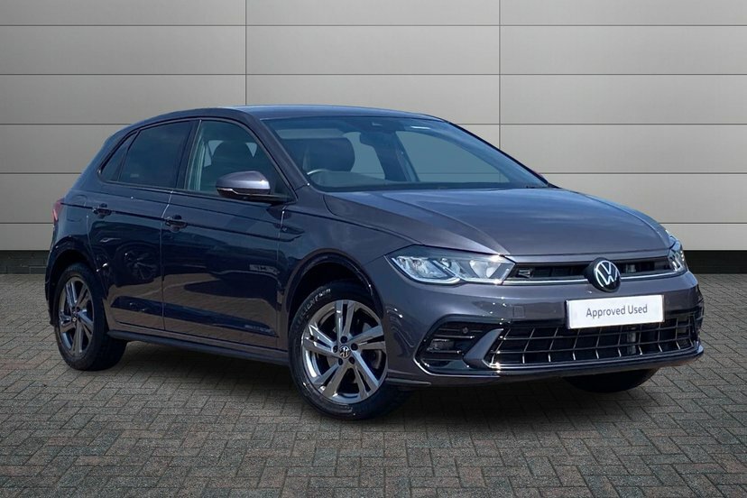Volkswagen Polo 1.0 Tsi R-line Hatchback Dsg 110 Ps ME23EFM Grey #2