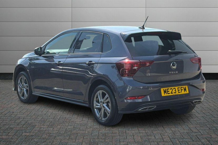 Volkswagen Polo 1.0 Tsi R-line Hatchback Dsg 110 Ps ME23EFM Grey #5