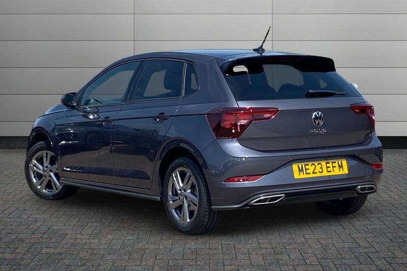 Volkswagen Polo 1.0 Tsi R-line Hatchback Dsg 110 Ps ME23EFM Grey #6